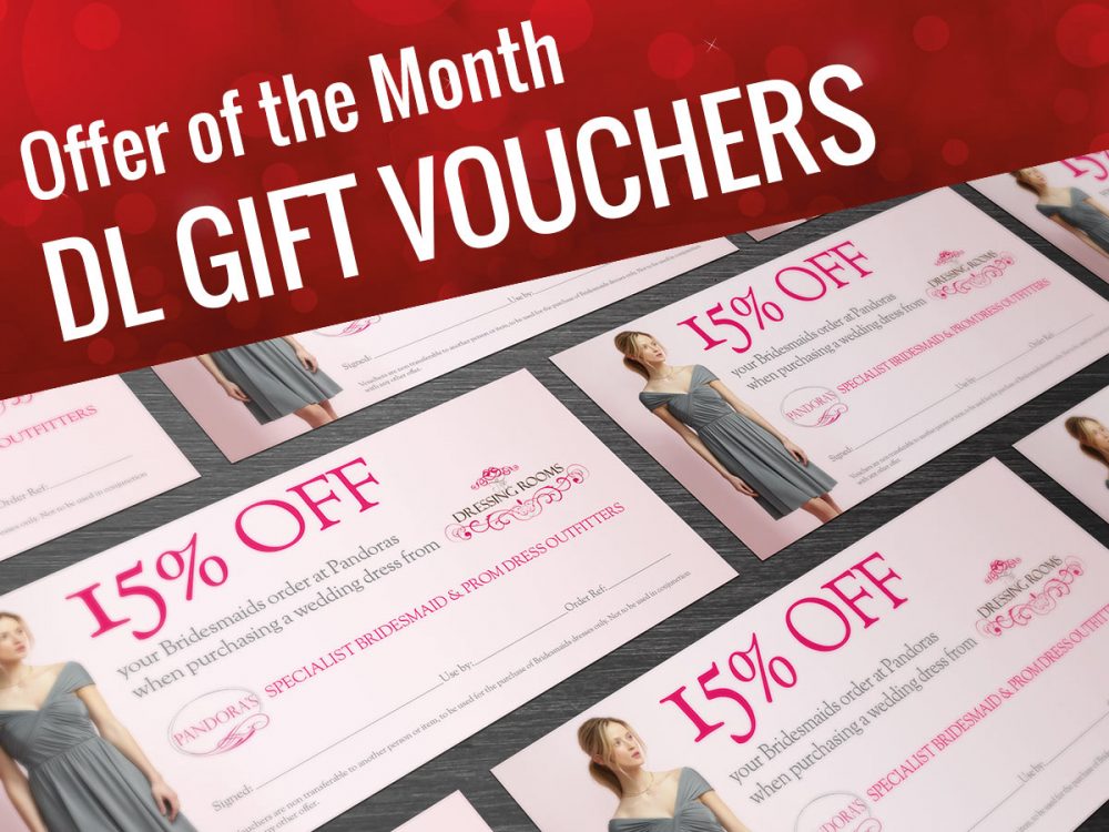 dl gift vouchers - offer of the month